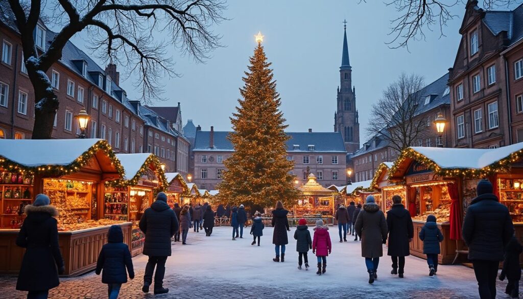 découvrez le marché de noël à maastricht 2025 : dates, horaires d'ouverture et activités festives pour toute la famille. plongez dans l'ambiance magique et profitez des animations, stands gourmands et artisanaux.