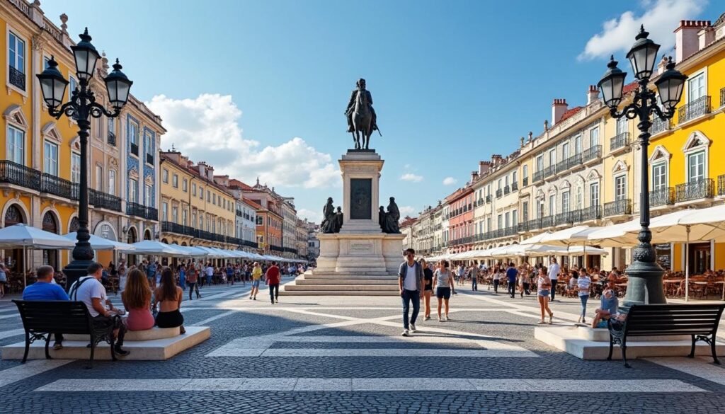 découvrez la praça dom pedro iv, également connue sous le nom de rossio à lisbonne, son histoire fascinante et les incontournables à visiter lors de votre séjour.