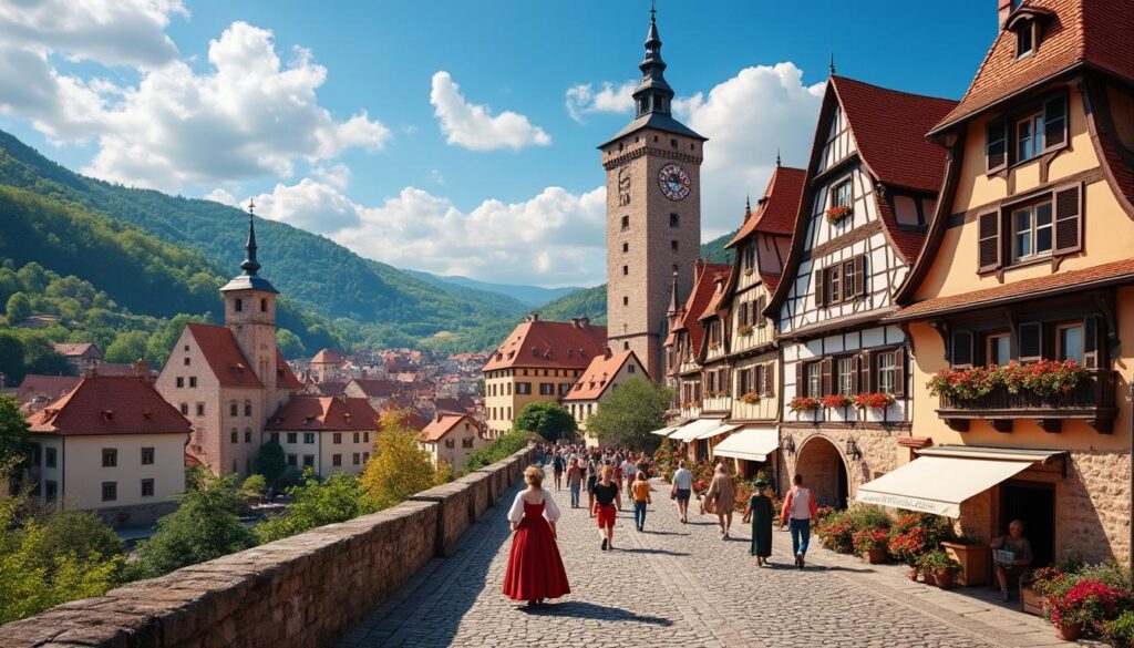 découvrez sighisoara, une cité médiévale en roumanie, grâce à notre guide complet pour explorer ses ruelles historiques, ses monuments emblématiques et son ambiance unique.