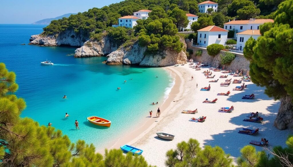 découvrez ksamil, charmant village en albanie, avec notre guide complet des plages paradisiaques et des activités incontournables pour des vacances mémorables.