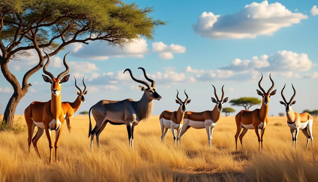 découvrez notre guide complet sur les antilopes d'afrique, présentant les différentes espèces, leurs caractéristiques uniques et leur habitat naturel.