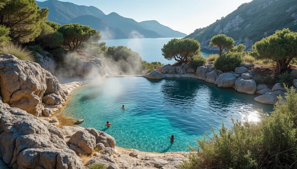 découvrez les sources chaudes gratuites en corse où vous baigner dans un cadre naturel sauvage et préservé. guide des meilleures adresses pour une expérience authentique en pleine nature.