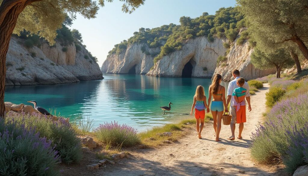 découvrez la crique de l'angle à balaruc-le-vieux, un lieu idéal pour une balade familiale au cœur de la nature, entre détente et paysages préservés.