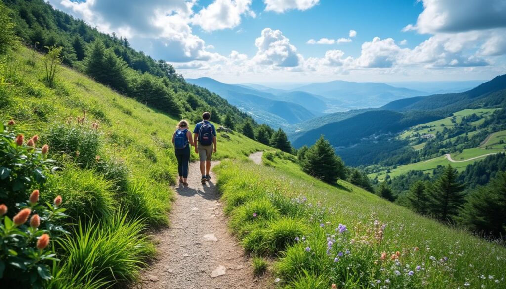 découvrez la randonnée facile de donibaneko atalaia au pays basque et profitez d'une vue panoramique exceptionnelle sur la région, idéale pour tous les niveaux.
