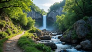 découvrez la cascade d'agaras, un site naturel exceptionnel dans l’hérault, idéal pour une randonnée alliant beauté et nature. partez à l'aventure au cœur d'un paysage préservé et profitez d'une expérience authentique en pleine nature.