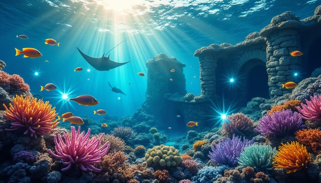 découvrez les points magiques sous-marins : leur définition, leur rôle essentiel dans l'écosystème marin et les mystères fascinants qui les entourent.