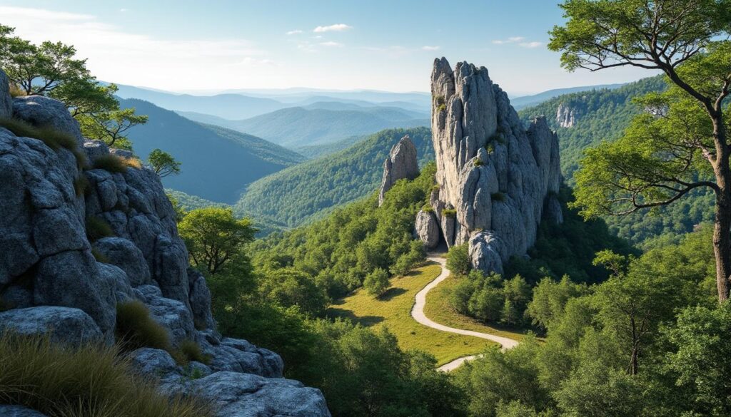 découvrez la roche saint martin à saint dié des vosges, un lieu idéal pour une randonnée offrant une vue panoramique spectaculaire sur les paysages vosgiens.