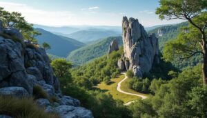 découvrez la roche saint martin à saint dié des vosges, un lieu idéal pour une randonnée offrant une vue panoramique spectaculaire sur les paysages vosgiens.
