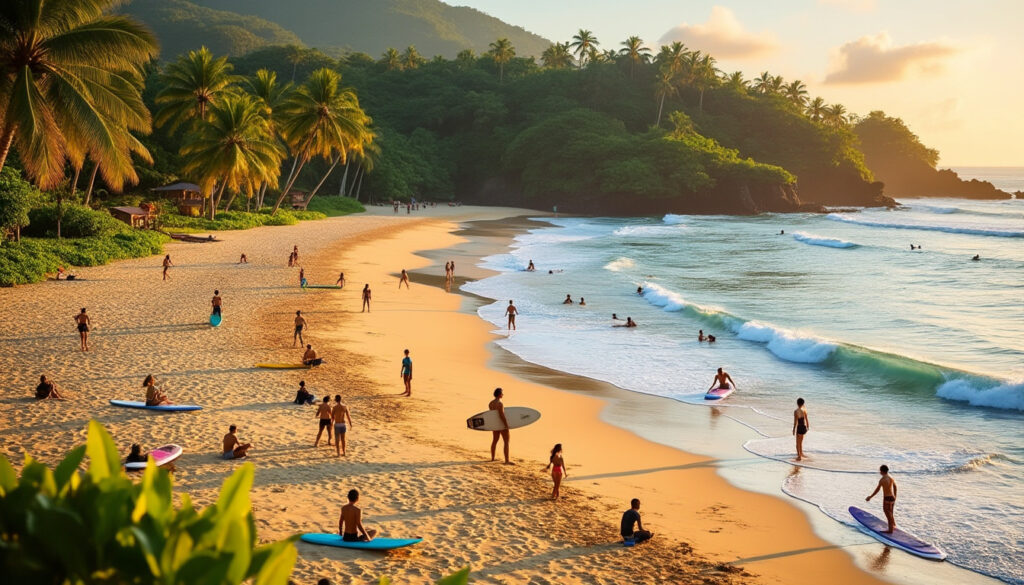 découvrez nosara au costa rica avec notre guide complet des plages, du surf et des activités incontournables pour des vacances inoubliables.