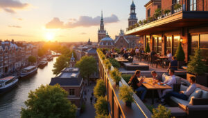 découvrez les rooftops d'amsterdam offrant les meilleures vues panoramiques pour profiter de moments uniques en terrasse avec vue sur la ville.