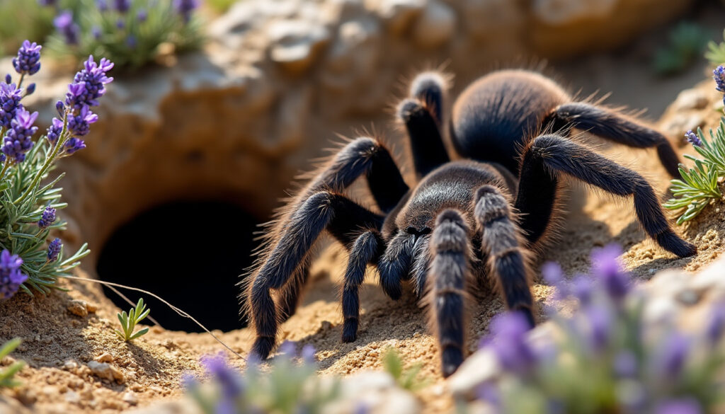 découvrez la mygale de provence : ses caractéristiques uniques, son habitat naturel et son comportement fascinant dans la région provence.