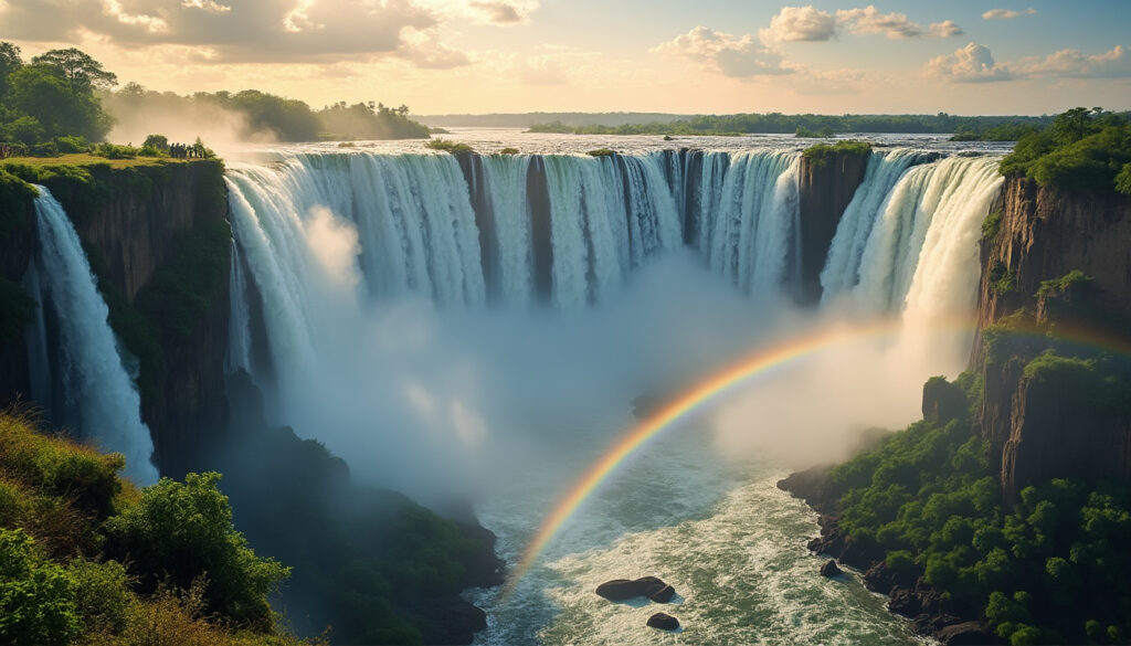 découvrez les chutes victoria : meilleurs points de vue, saison idéale, activités, accès et conseils pratiques pour visiter cette merveille africaine.
